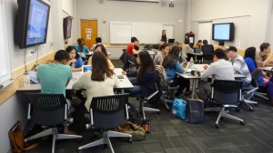 Active learning classroom at Berkeley's Educational Technology Center (2014) https://ets.berkeley.edu