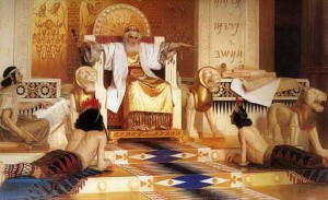 Solomon as a wise aged king by the Russian artist Isaak Asknaziy (1856-1902) Source: wikipedia