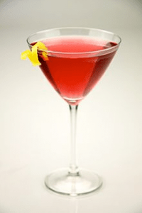 Photo of cosmopolitan cocktail